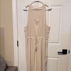 CALIA Cream Sleeveless Dress